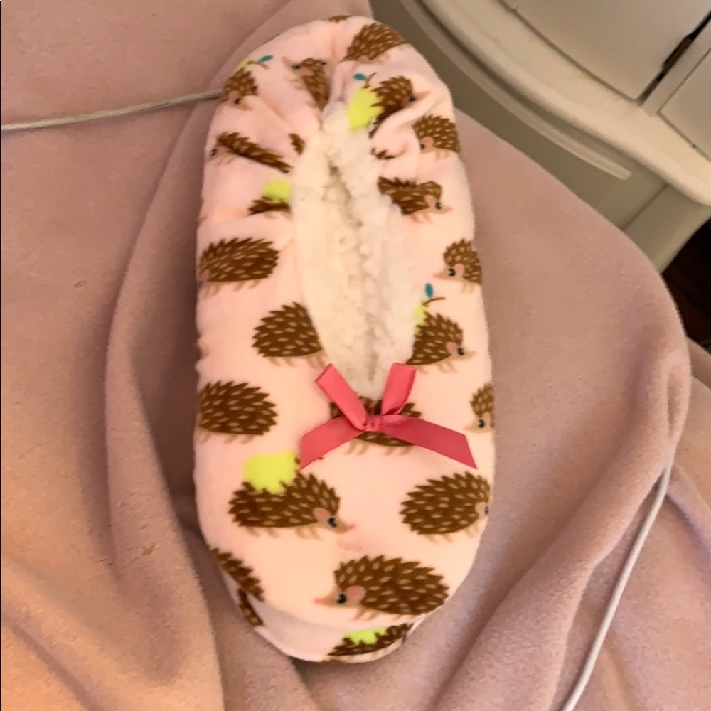 NWT Hedgehog slippers